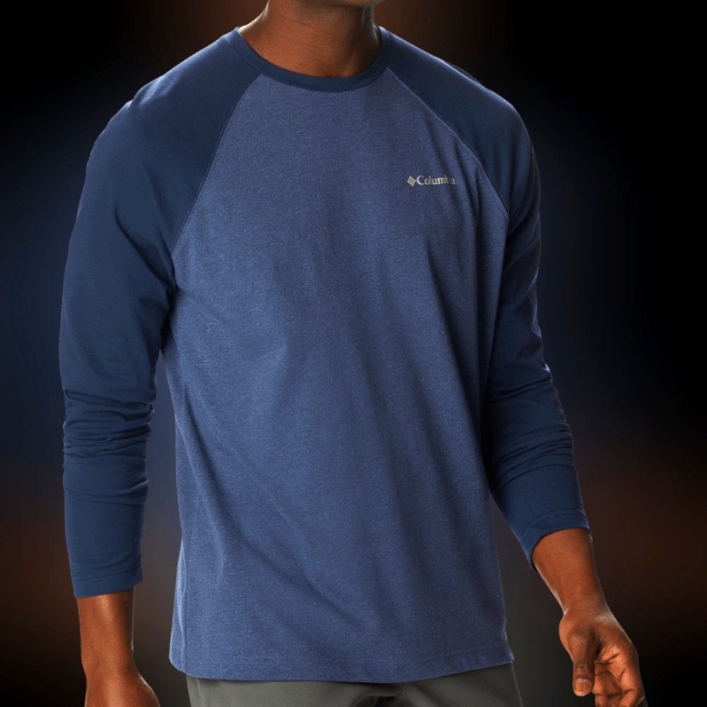 NWT's - COLUMBIA - Men's Thistletown Hills Raglan Long-Sleeve Shirt